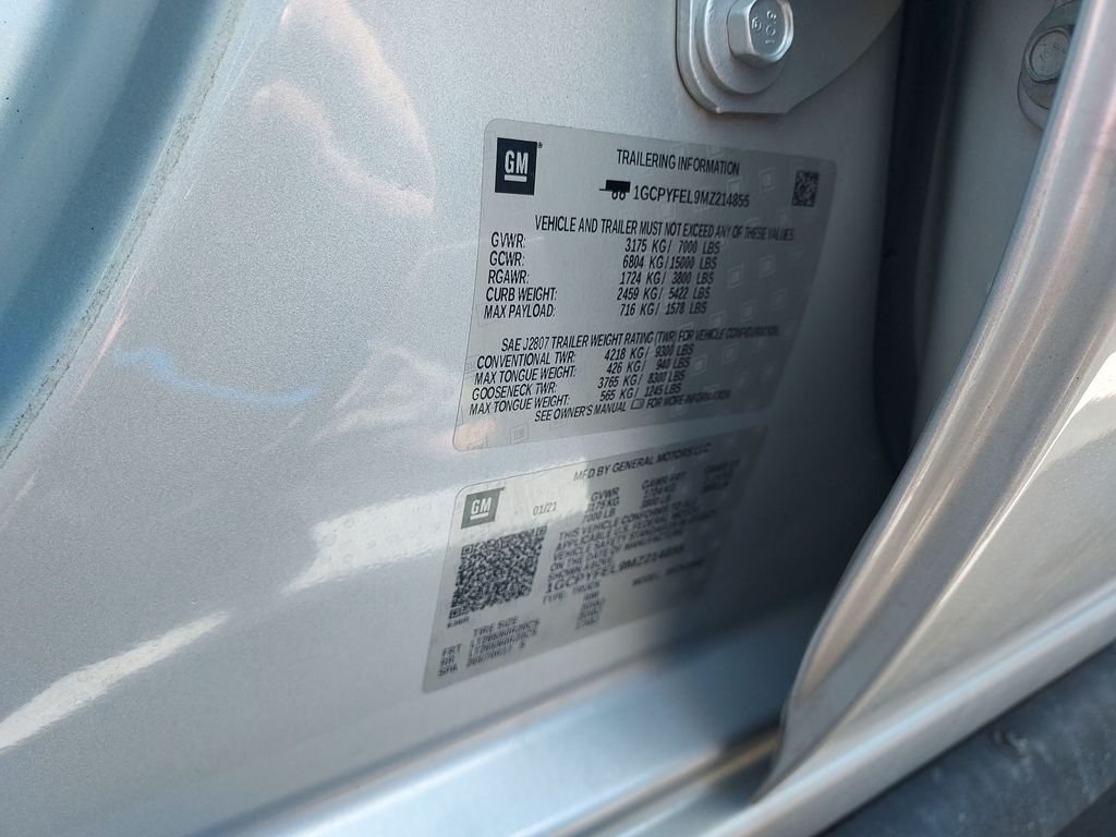 Used 2021 Silver Chevrolet LT Trail Boss image 54
