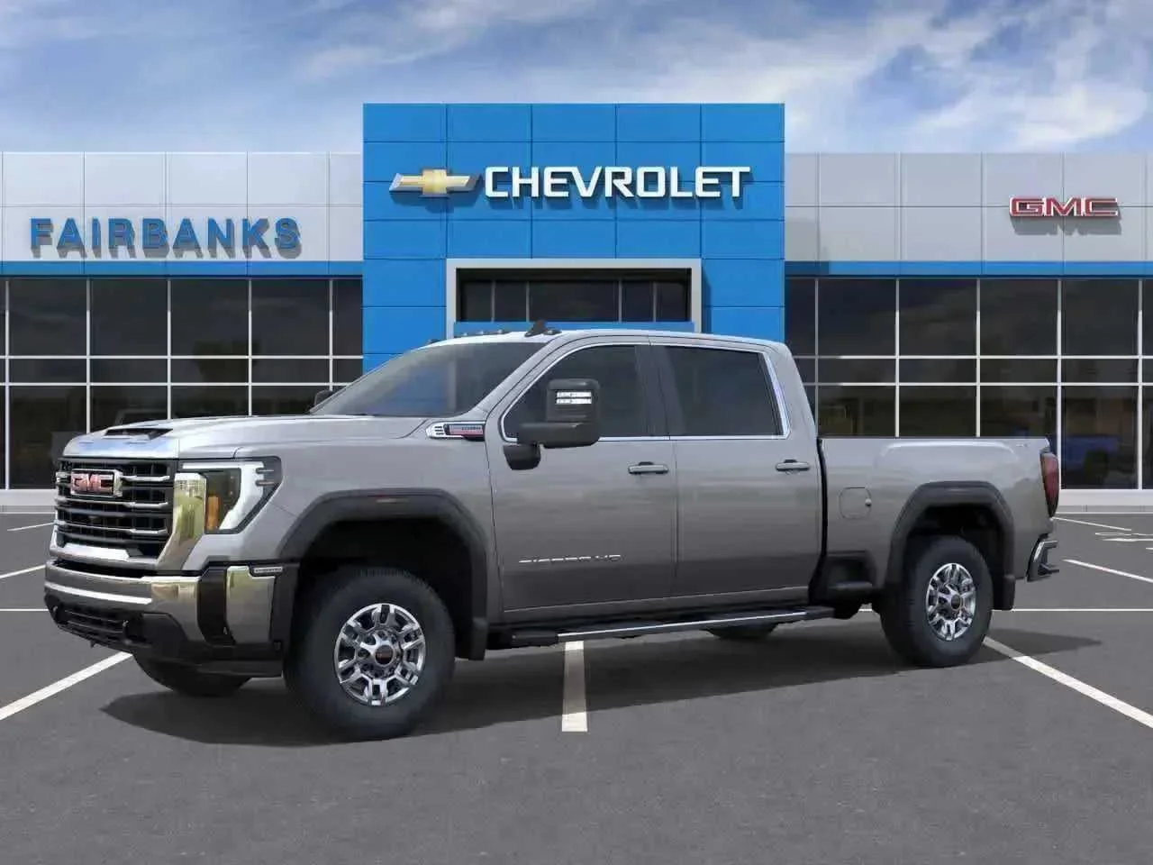 New 2026 Sterling Metallic GMC SLE image 2