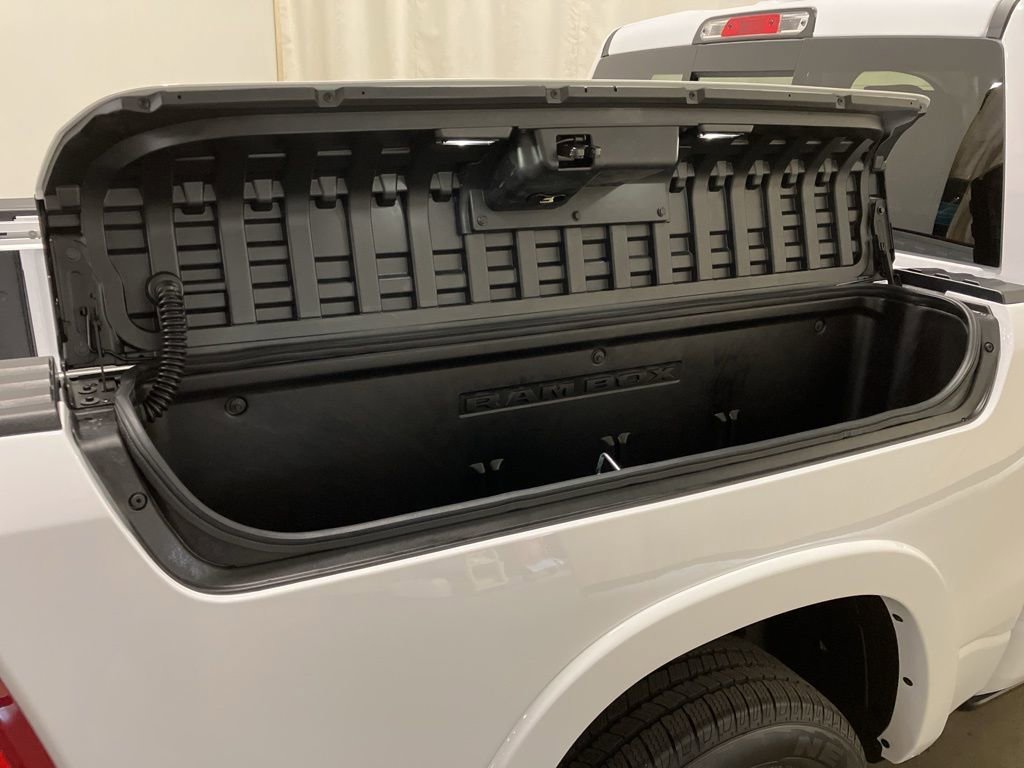 New 2026 Bright White Clear-Coat Exterior Paint RAM Laramie image 28