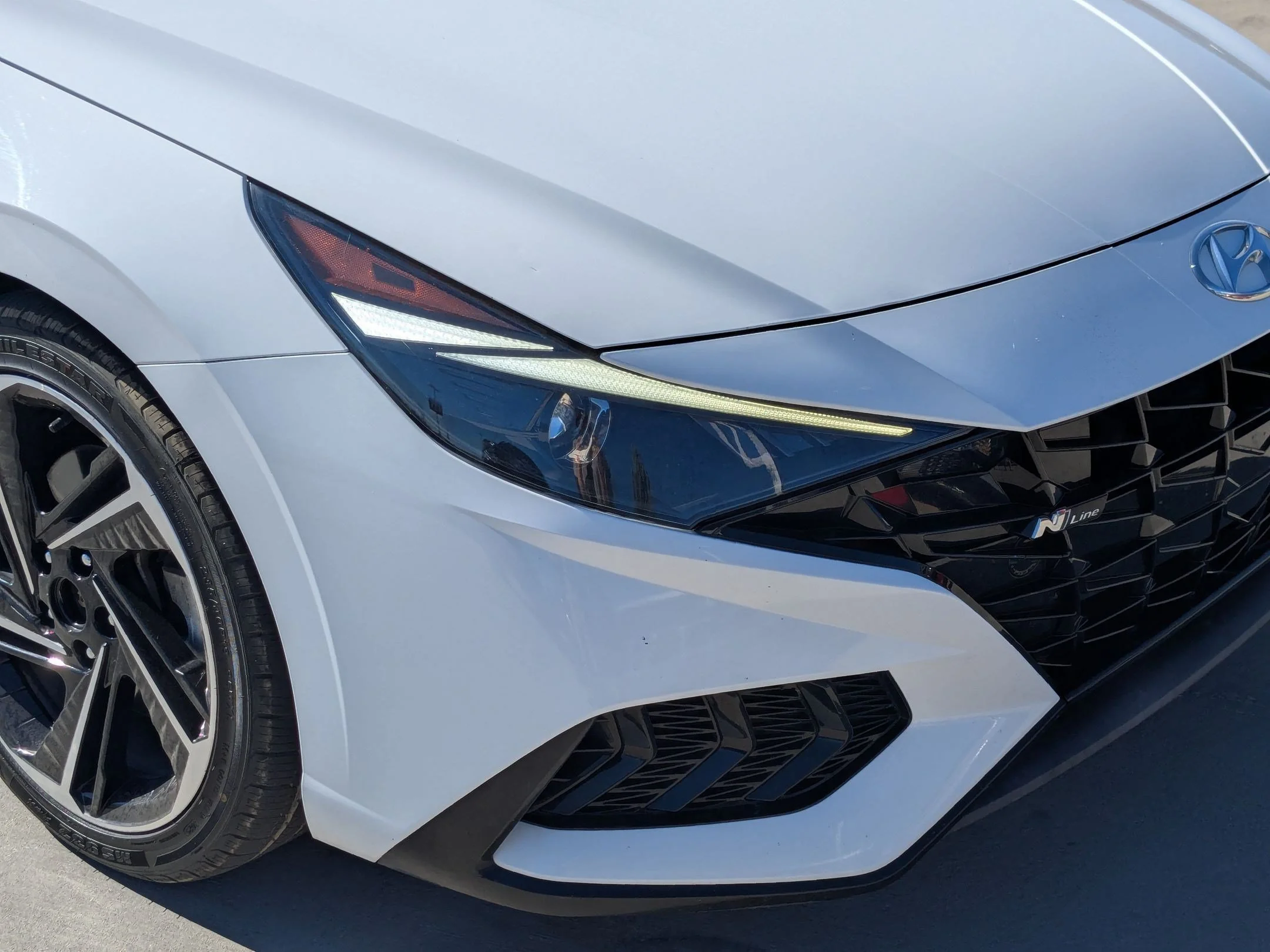 Used 2022 Ceramic White Hyundai N Line image 11