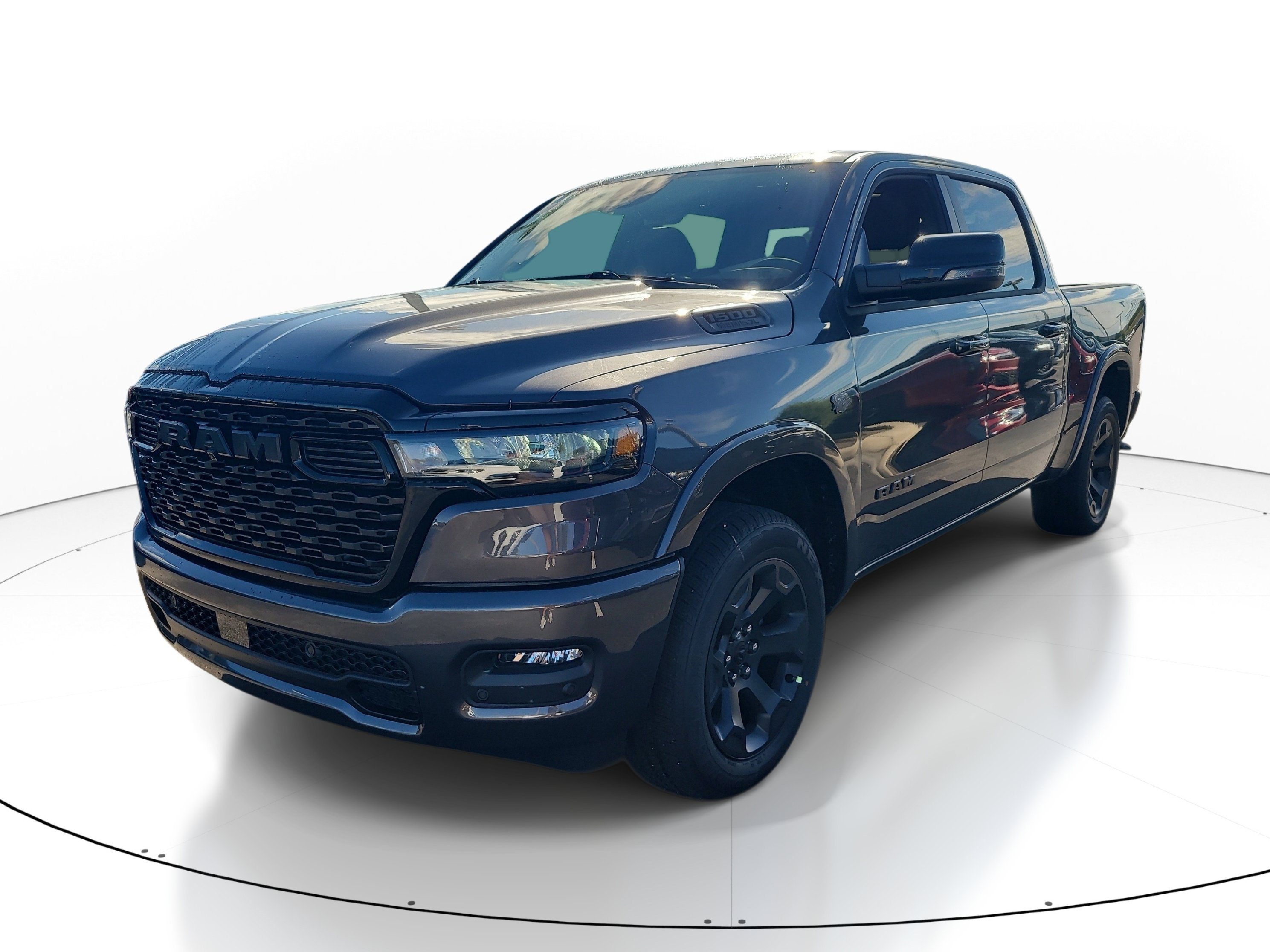 New 2027 Granite Crystal Metallic Clear-Coat Exterior Paint RAM Big Horn image 4