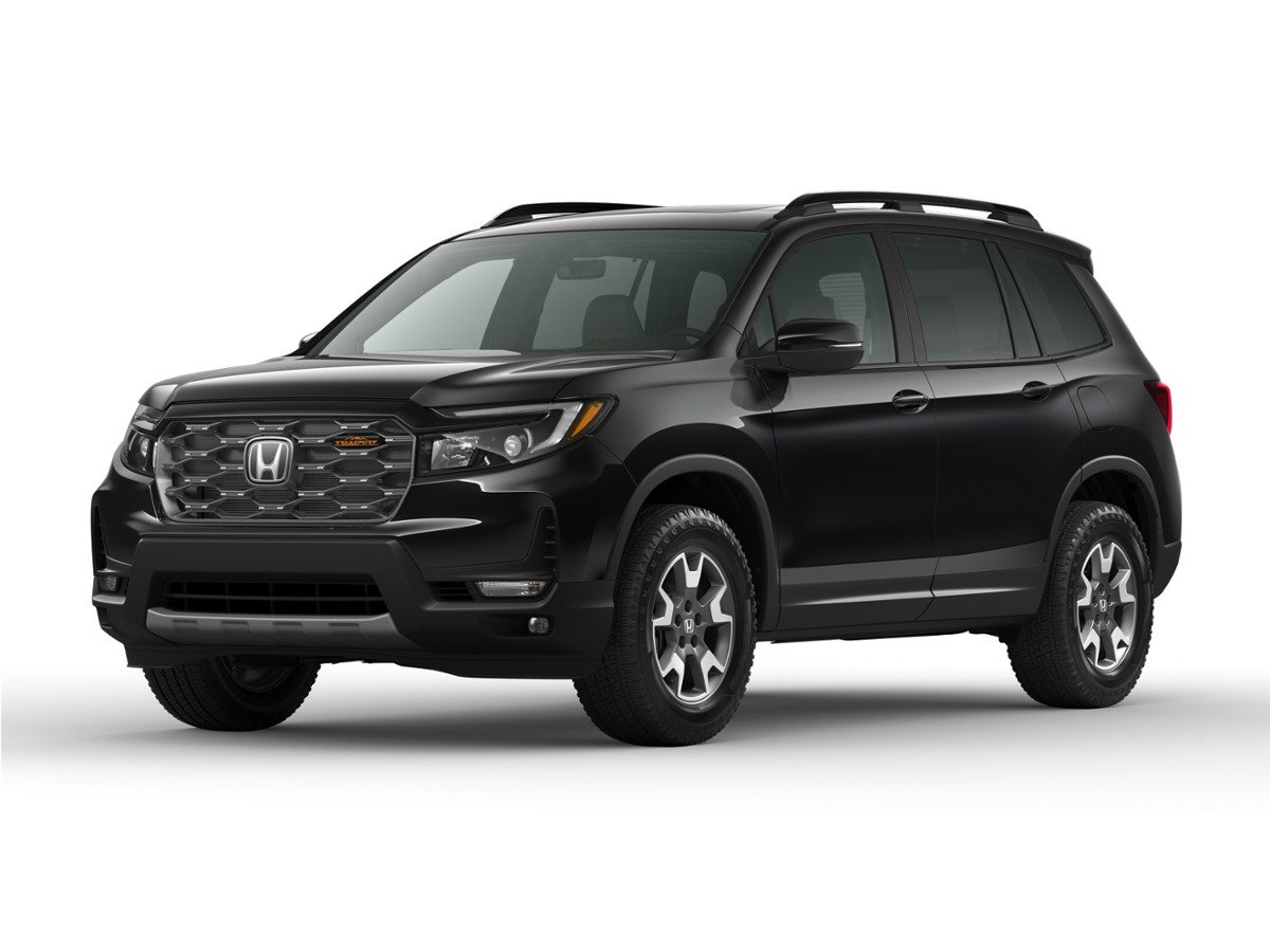 Used 2022 Crystal Black Pearl Honda TrailSport image 1