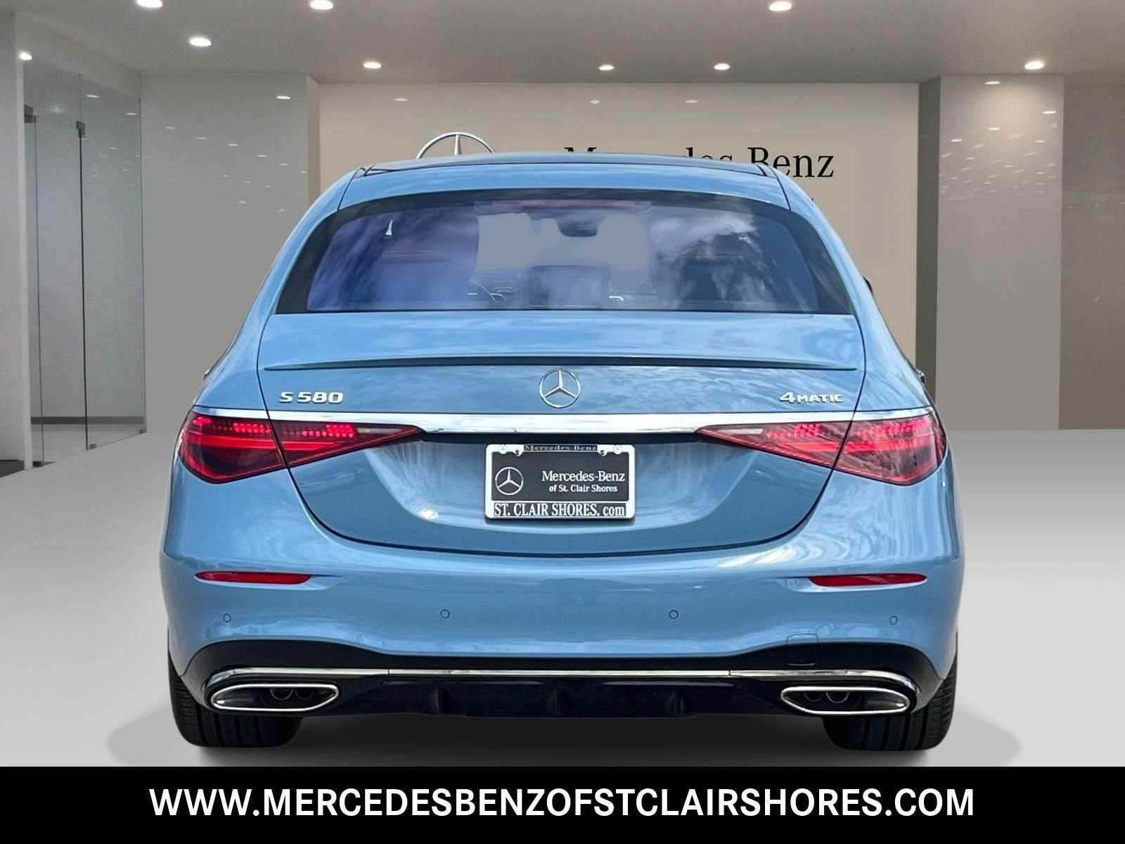 New 2026 MANUFAKTUR China Blue Mercedes-Benz S 580 image 5