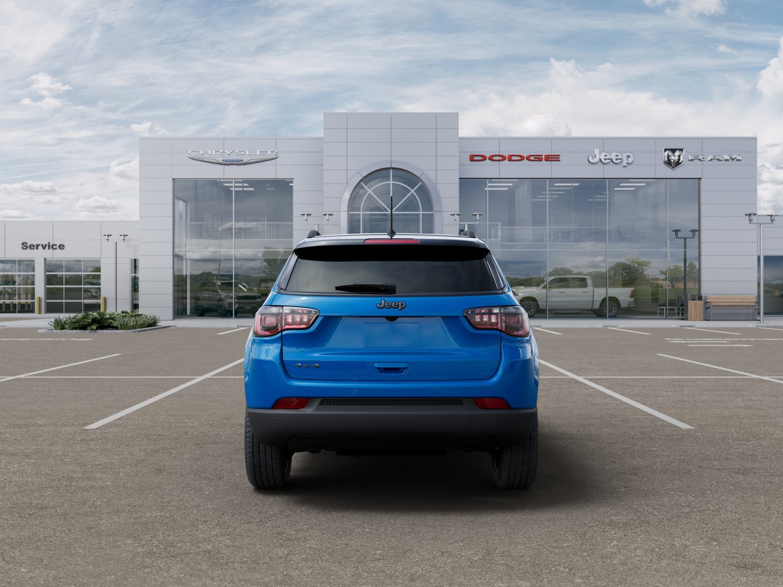 New 2025 Hydro Blue Pearl-Coat Exterior Paint Jeep Limited image 36