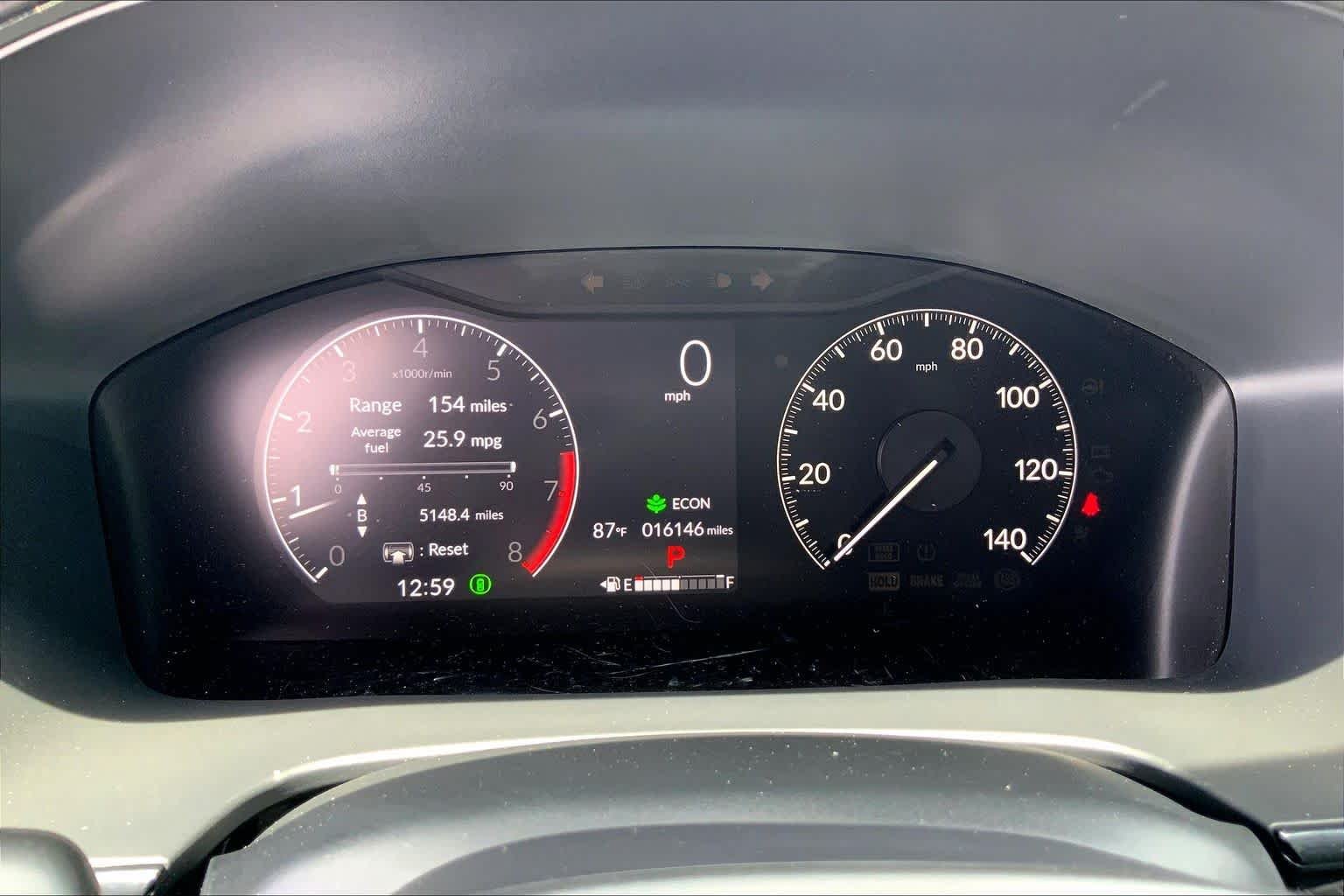 Used 2025 Canyon River Blue Metallic Honda EX image 26