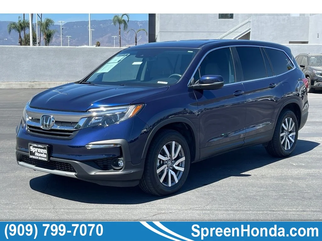 Used 2022 Obsidian Blue Pearl Honda EX-L image 1