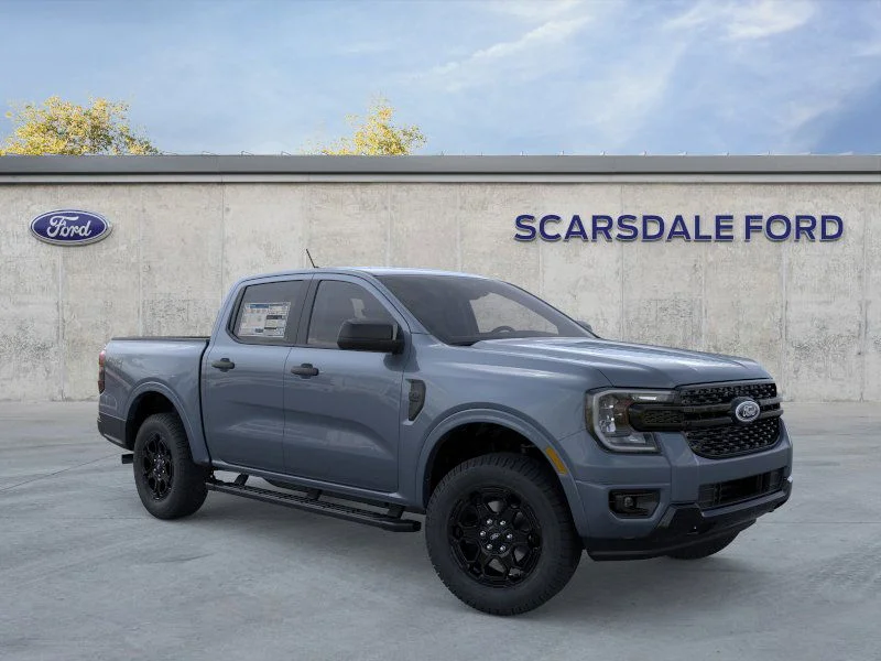 New 2025 Azure Gray Metallic Tri-coat Ford XLT image 7