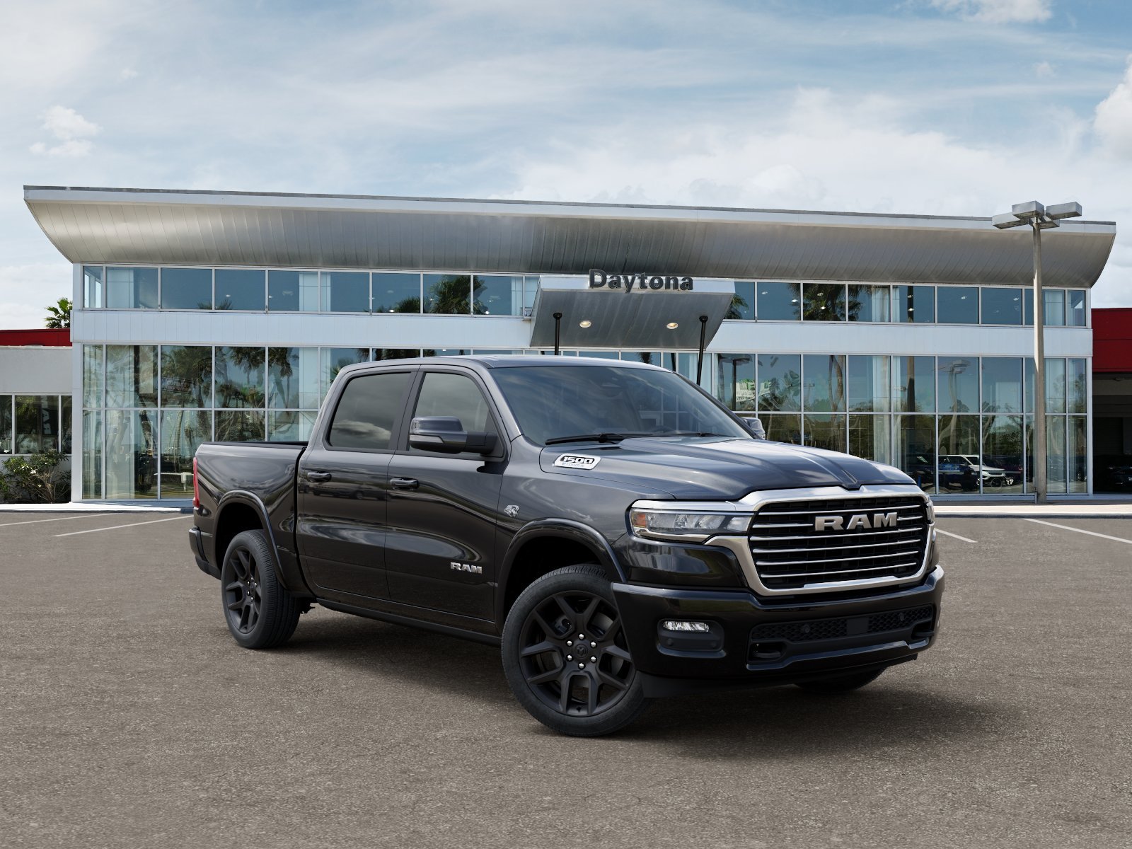 New 2026 Diamond Black Crystal Pearlcoat RAM Laramie image 31