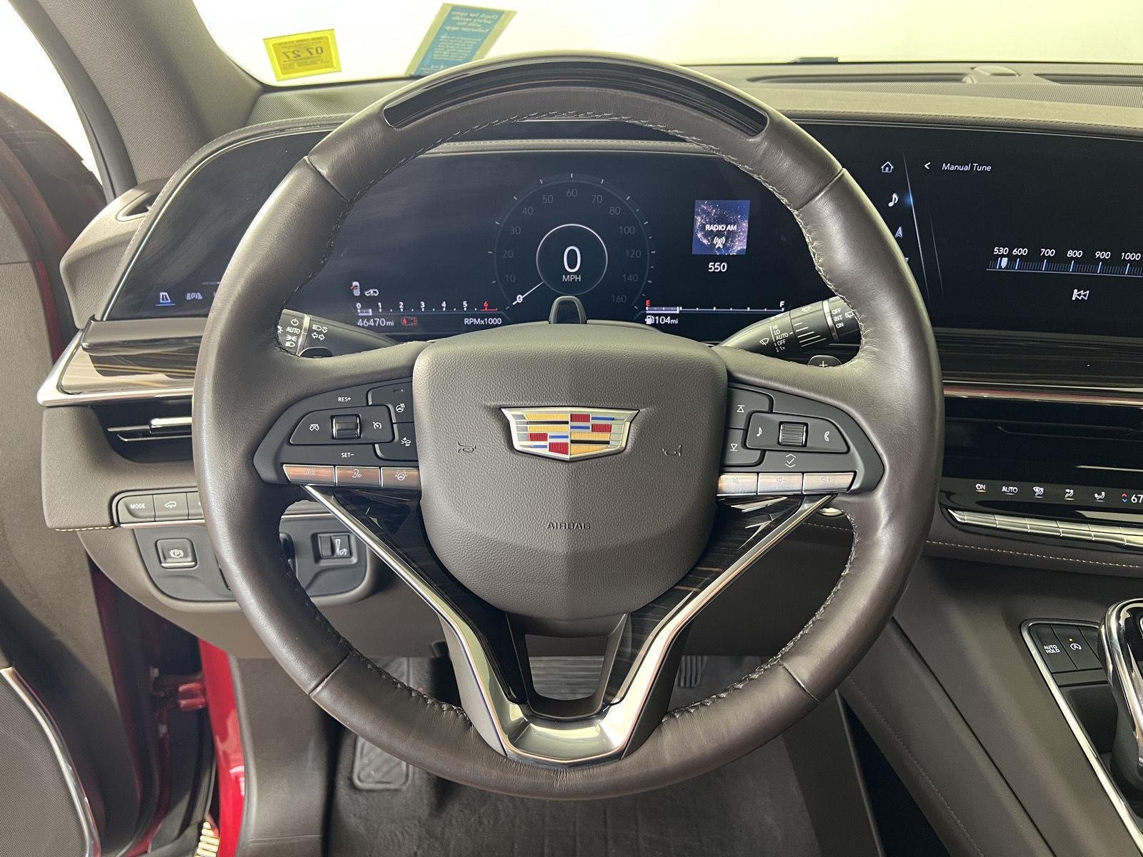Used 2023 Radiant Red Tintcoat Cadillac RWD Sport image 9