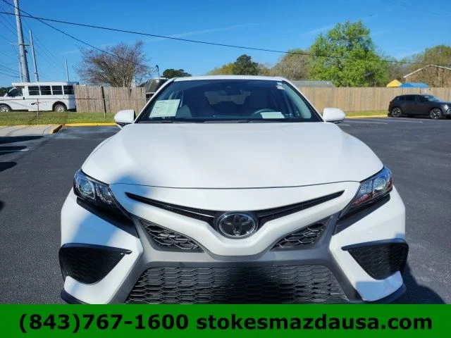 Used 2024 White Toyota SE image 11