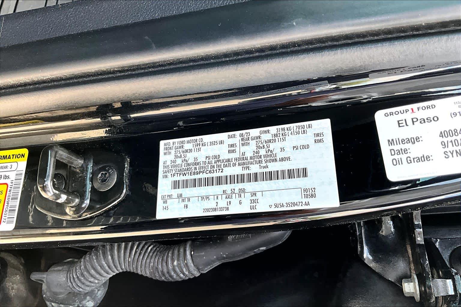 Used 2023 Agate Black Ford XLT image 35