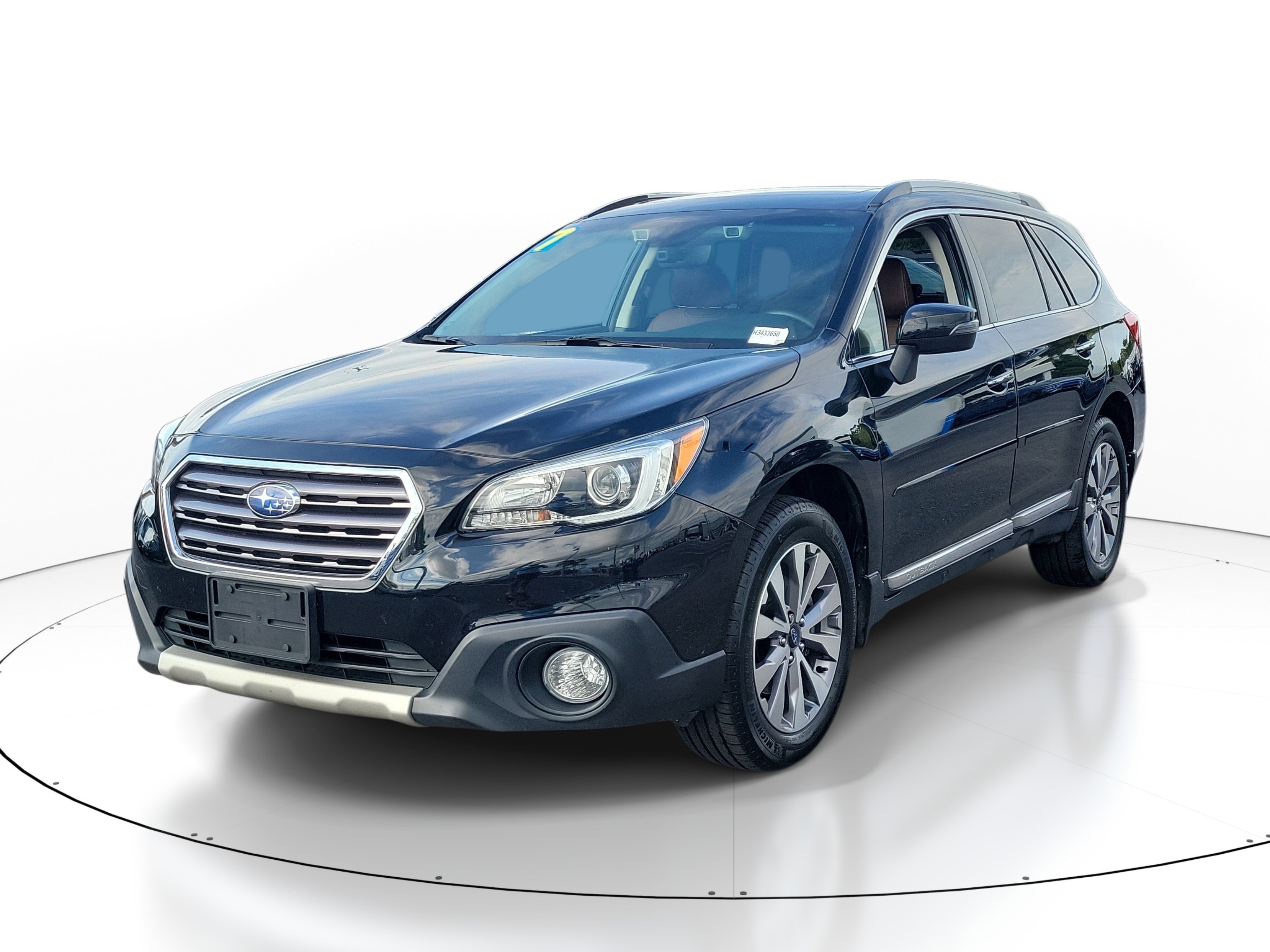 Used 2017 Crystal Black Silica Subaru Touring image 3