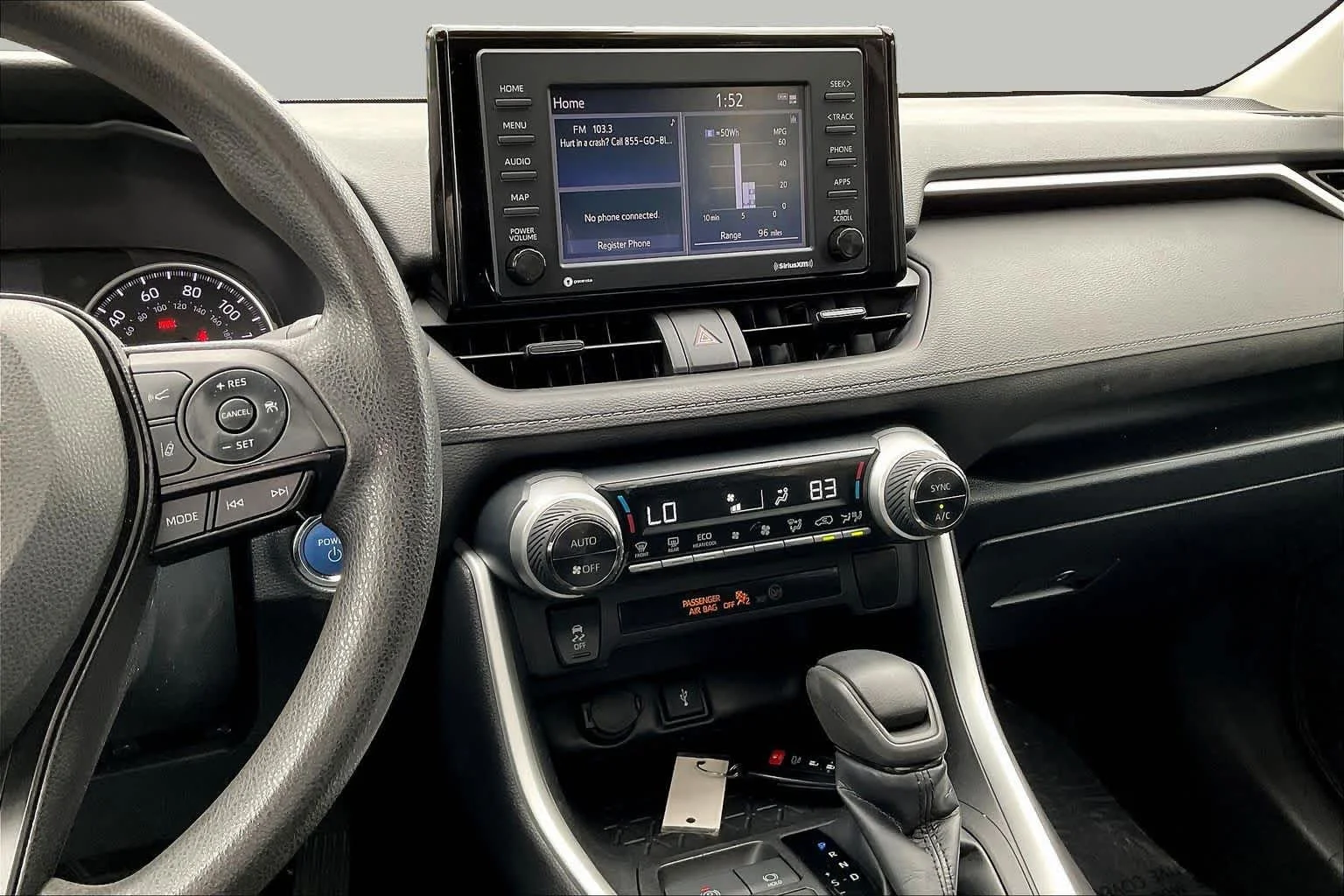 Used 2022 Silver Sky Metallic Toyota Hybrid XLE image 7