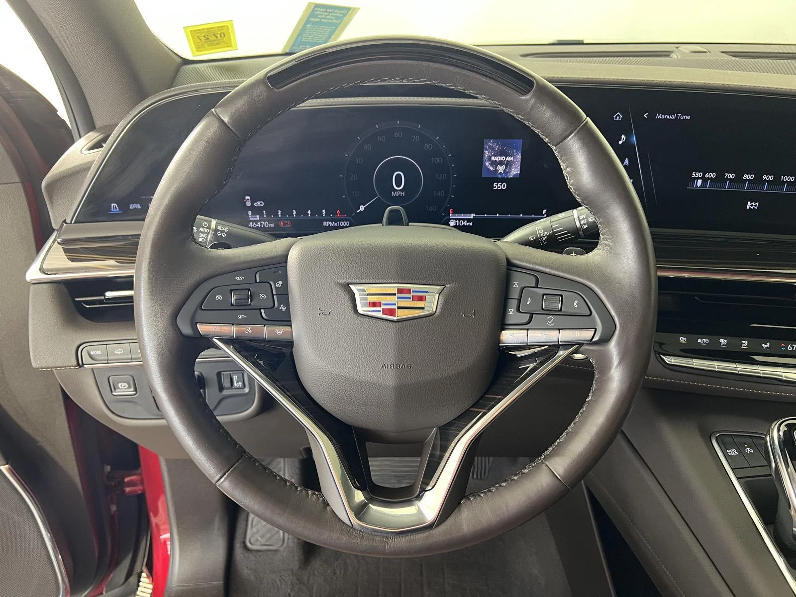 Used 2023 Radiant Red Tintcoat Cadillac Sport image 9
