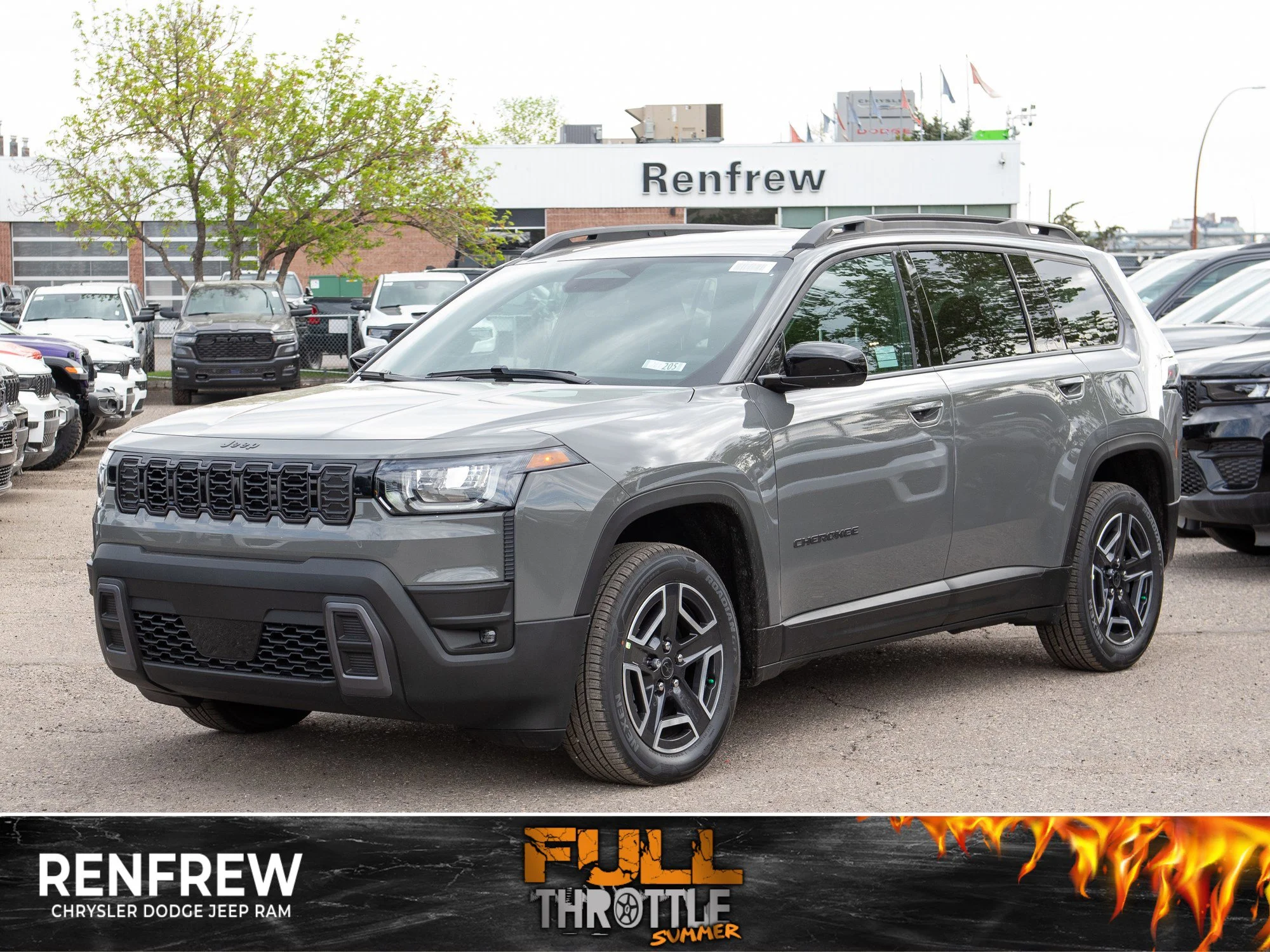 New 2026 Grey Jeep Laredo* image 1