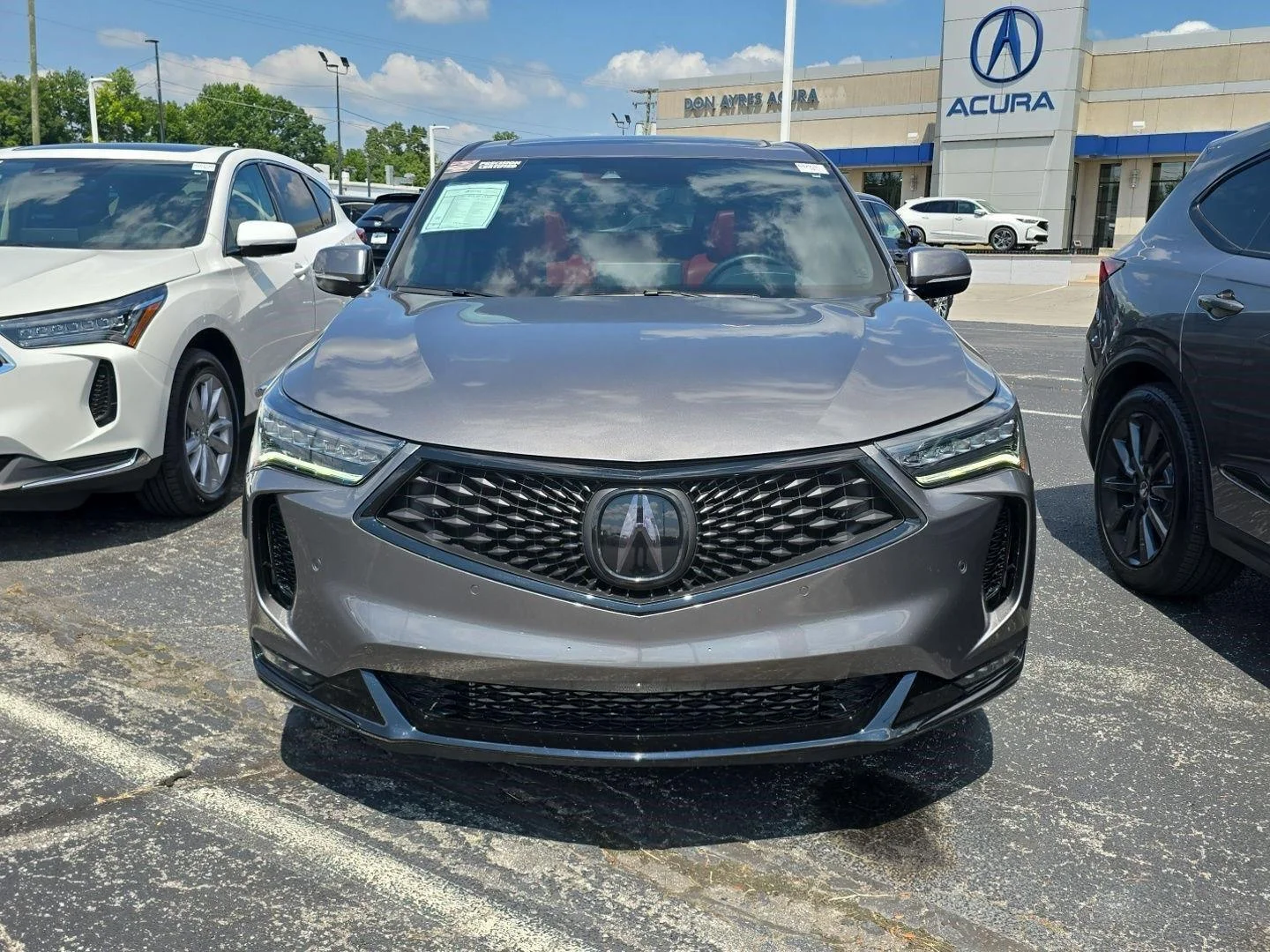 Certified Used 2023 Liquid Carbon Metallic Acura SH-AWD A-SPEC image 3