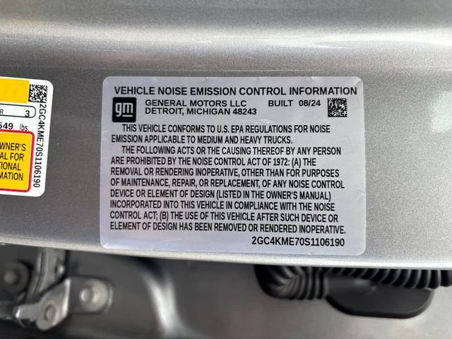 Used 2025 Sterling Gray Metallic Chevrolet Custom image 35
