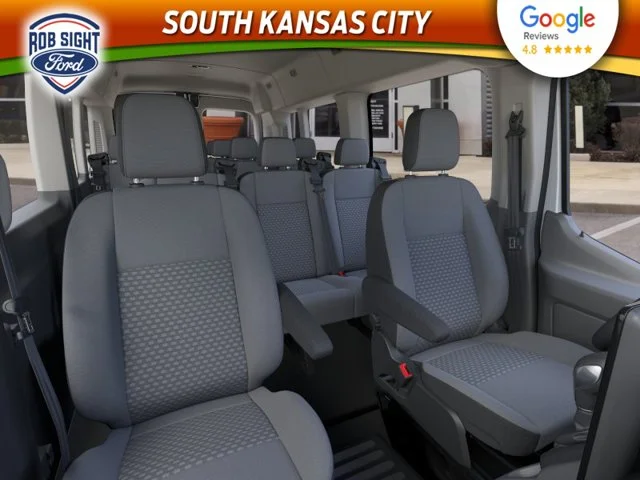 New 2026 Oxford White Ford Passenger Van XLT image 10