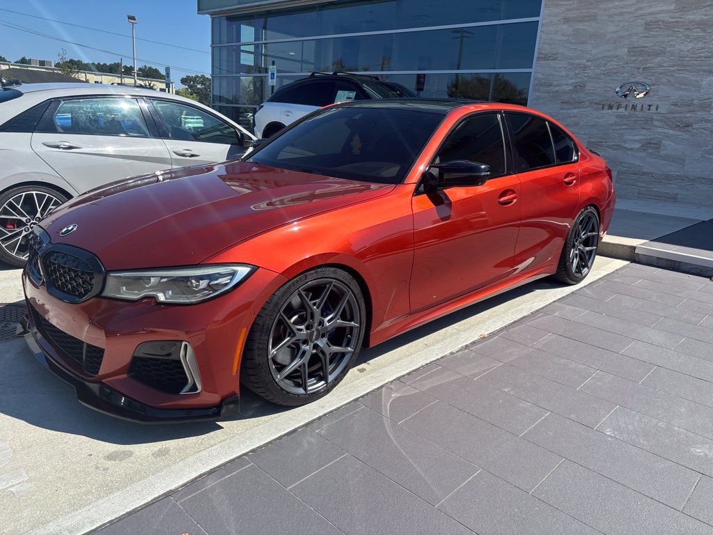 Used 2020 Orange BMW M340i image 1