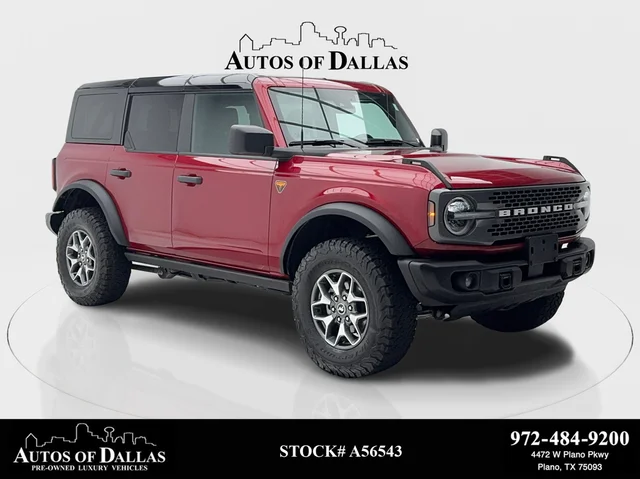 2025 Ford Bronco Badlands NAV,CAM,HTD STS,BLIND SPOT,17