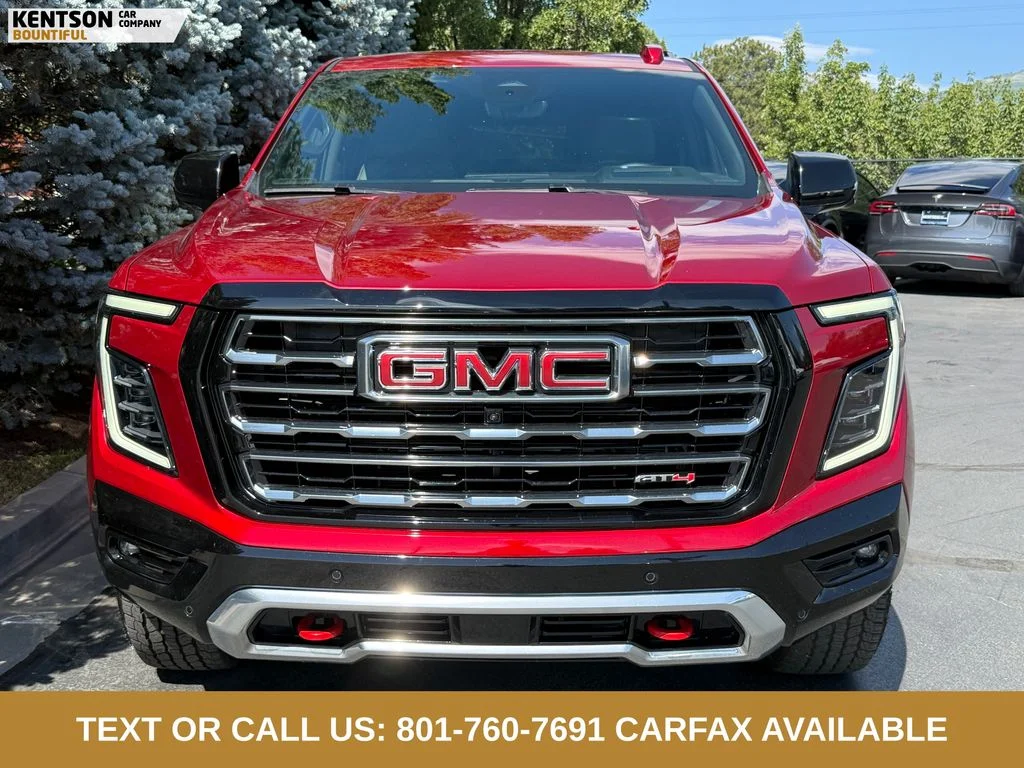 Used 2026 Red GMC AT4 image 2