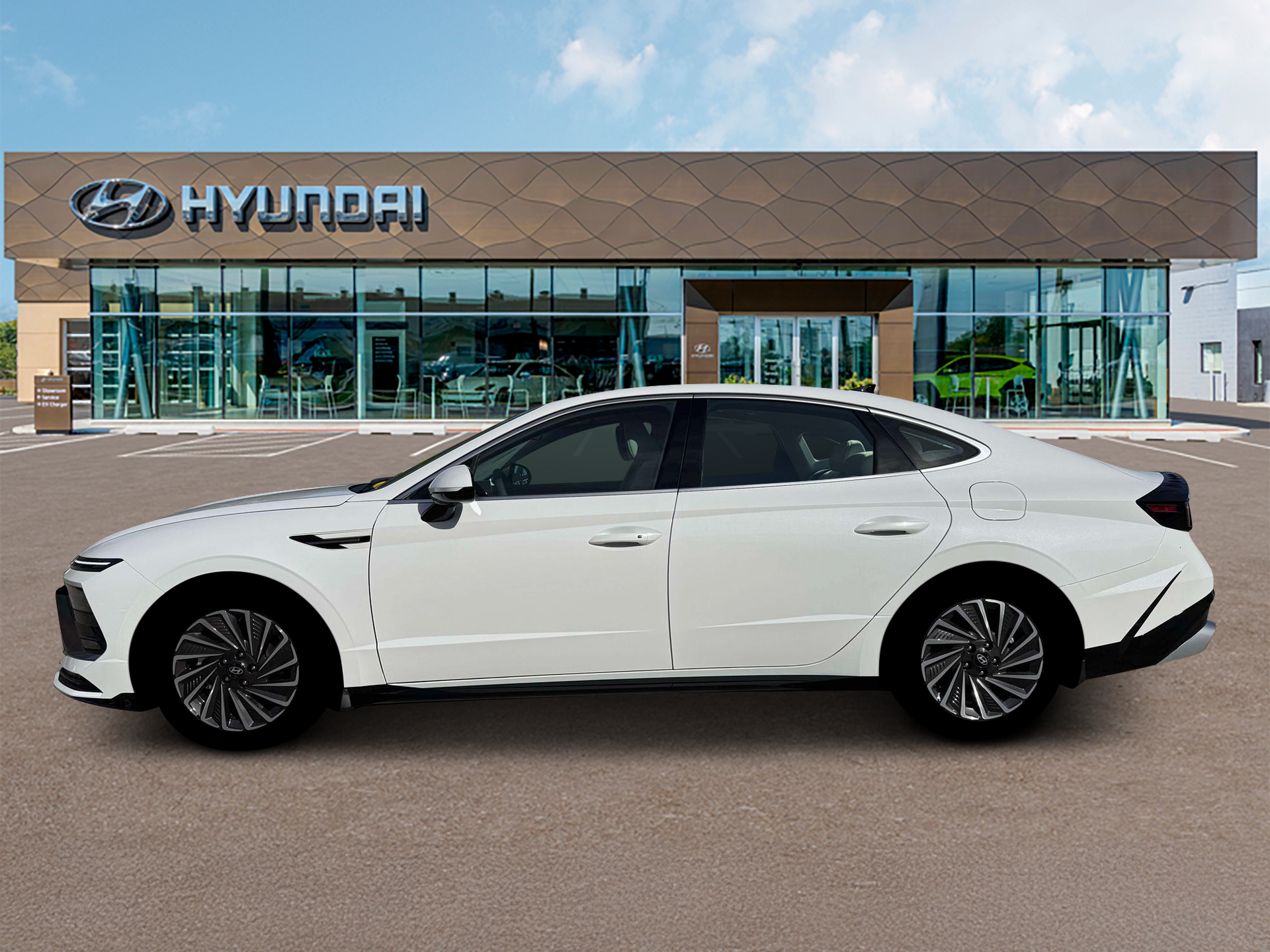New 2026 White Hyundai SEL image 3