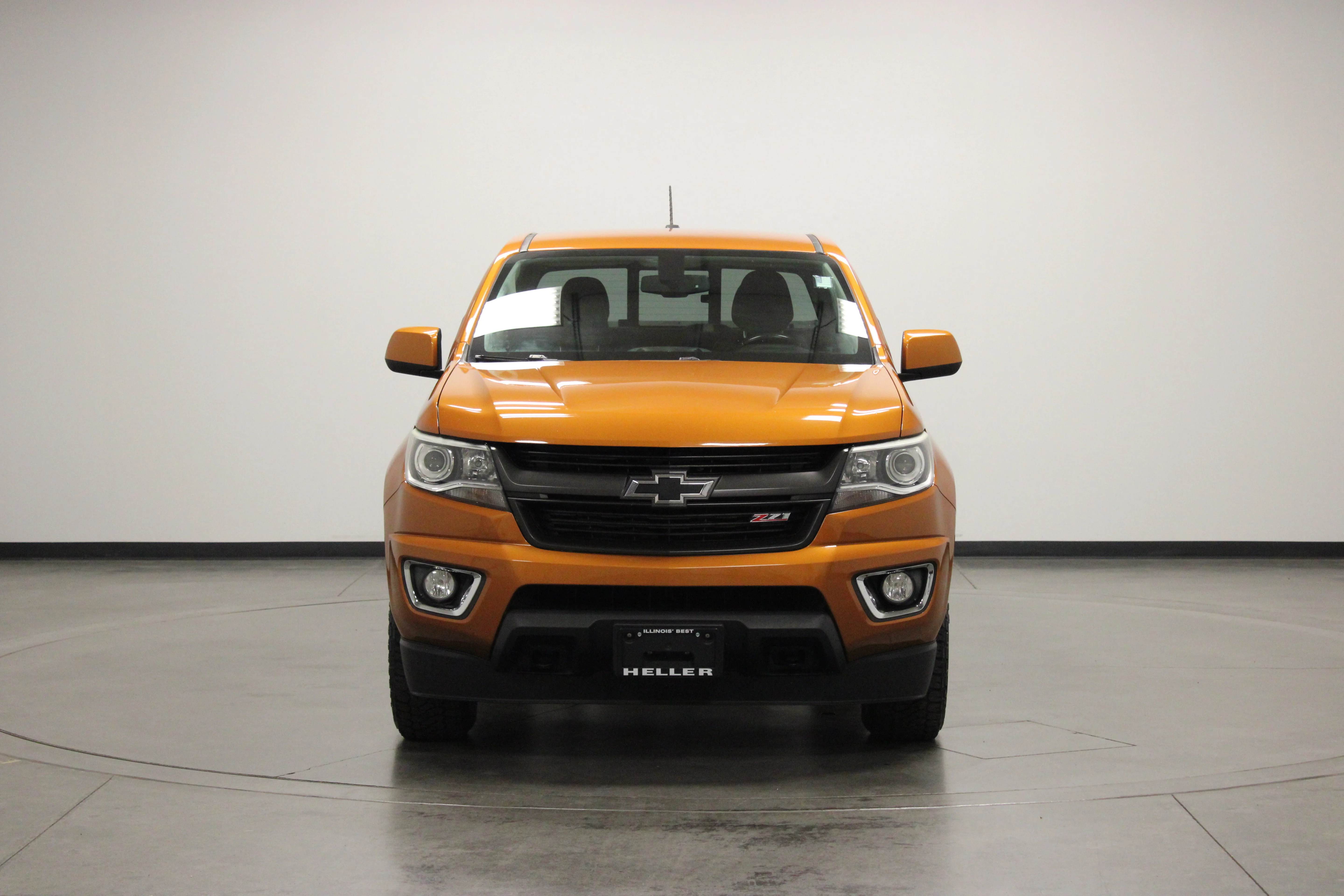 Used 2017 Burning Hot Metallic Chevrolet Z71 image 3