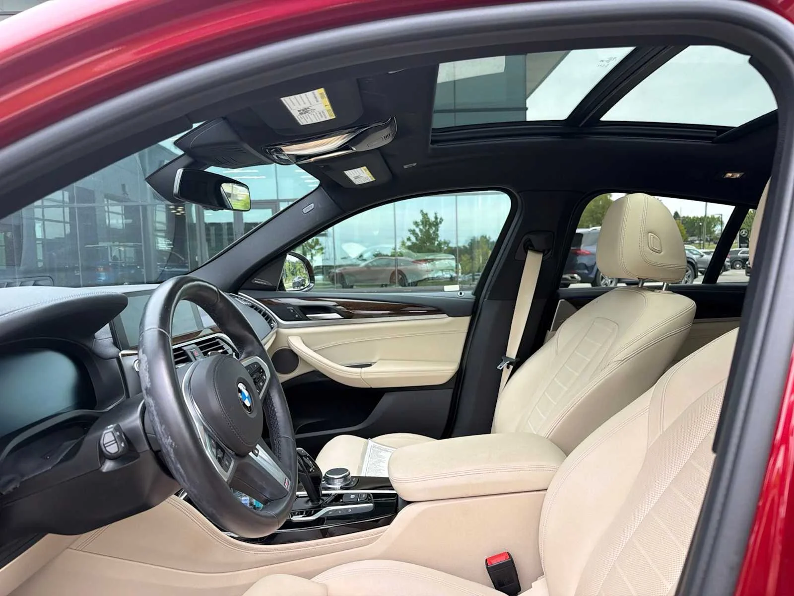 Used 2021 Flamenco Red Metallic BMW M40i image 25