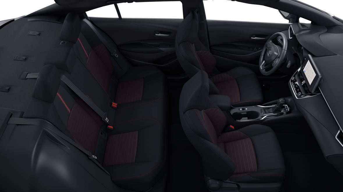 New 2026 Midnight Black Metallic Toyota Hybrid SE image 52