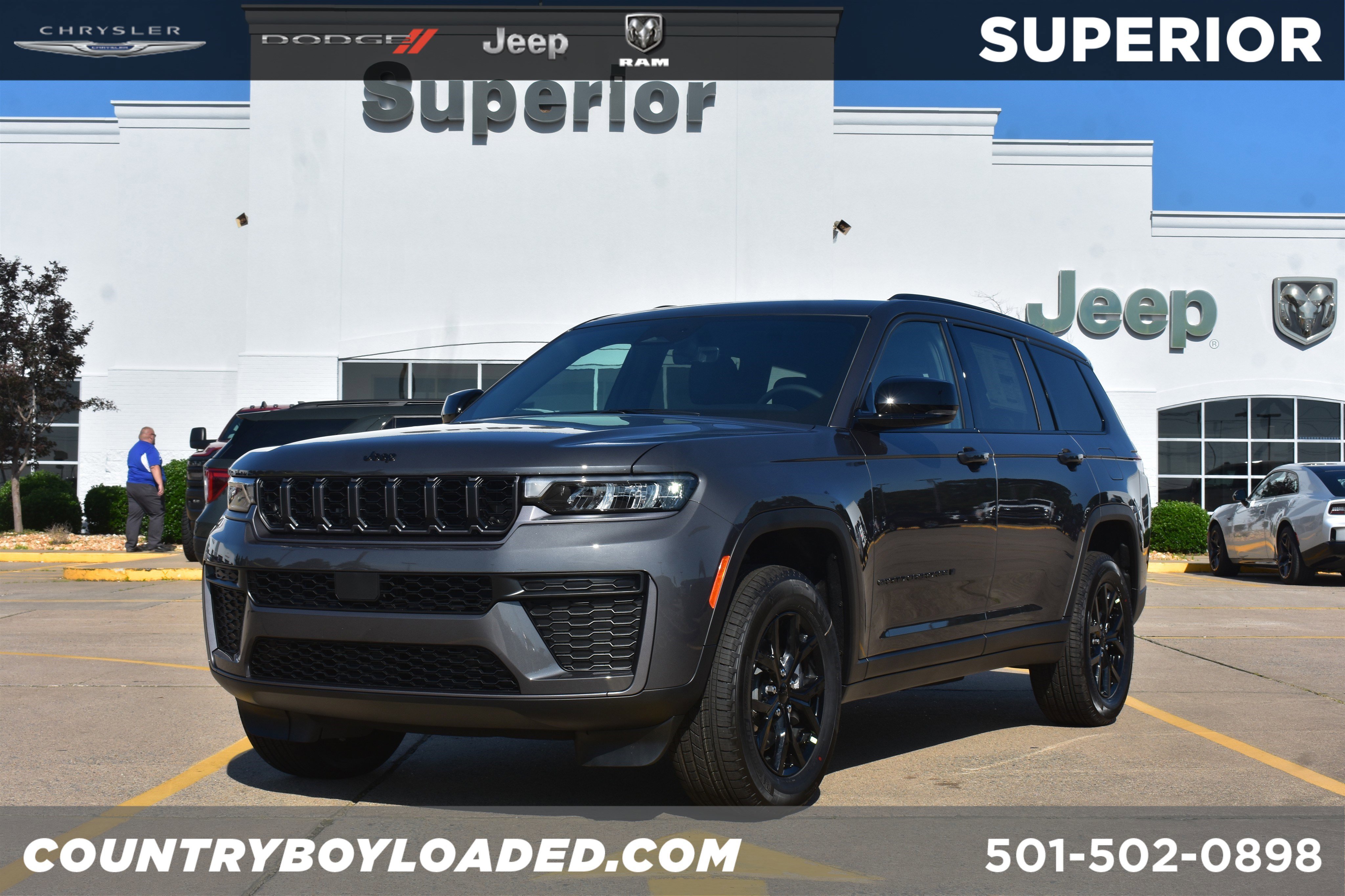 New 2026 Baltic Gray Metallic Clear-Coat Exterior Paint Jeep Laredo Altitude image 1