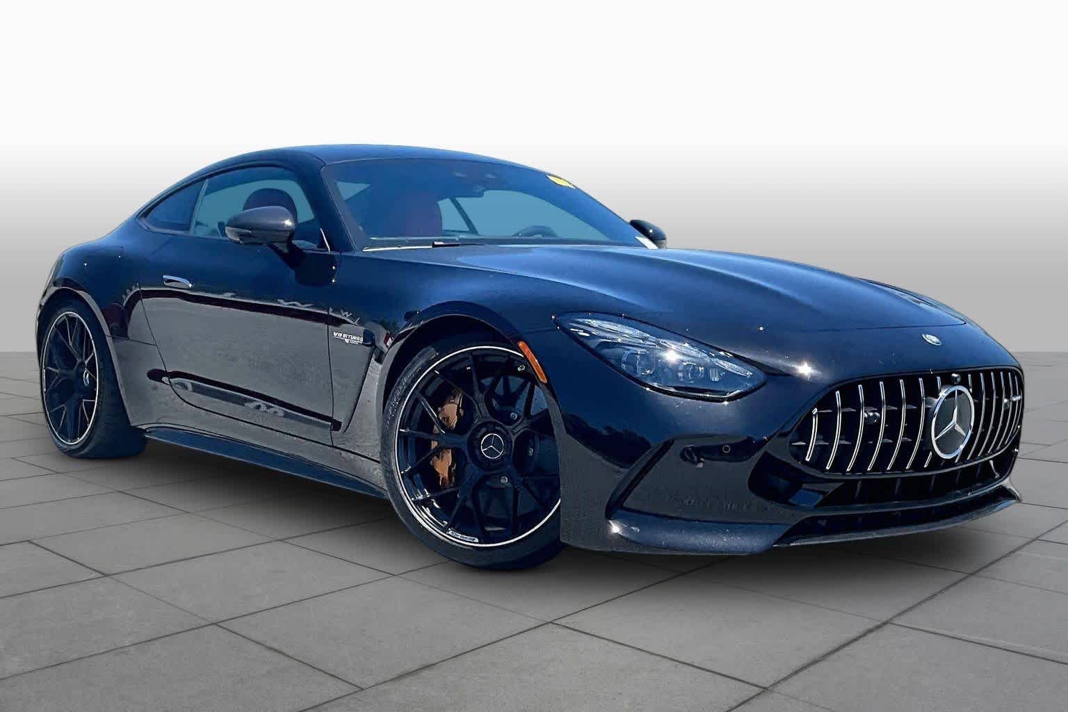 Certified Used 2025 Obsidian Black Metallic Mercedes-Benz AMG® GT 55 image 3