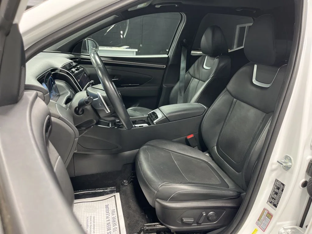 Used 2022 Ice White Hyundai Limited image 13