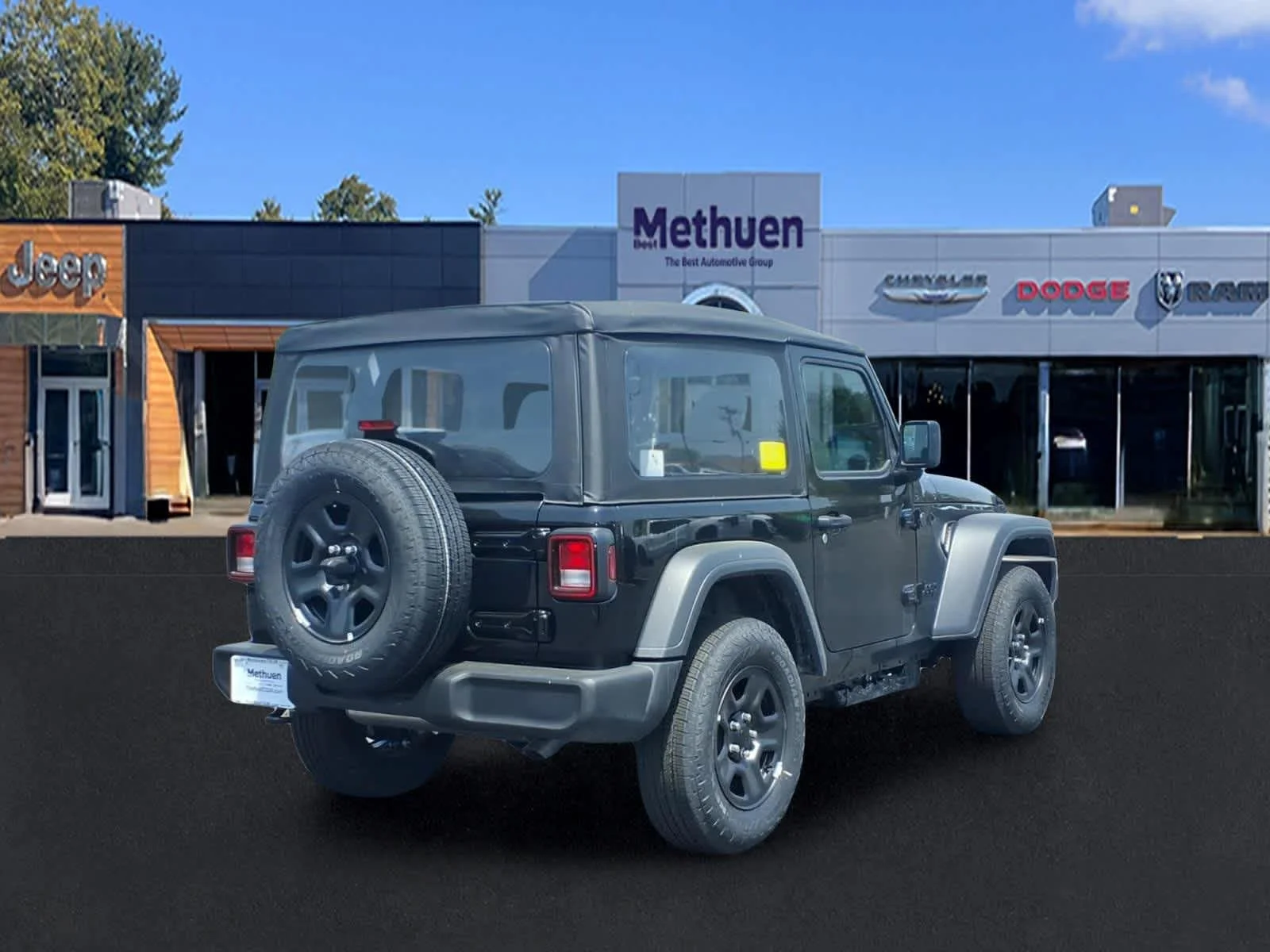New 2026 Black Clear-Coat Exterior Paint Jeep Sport image 7