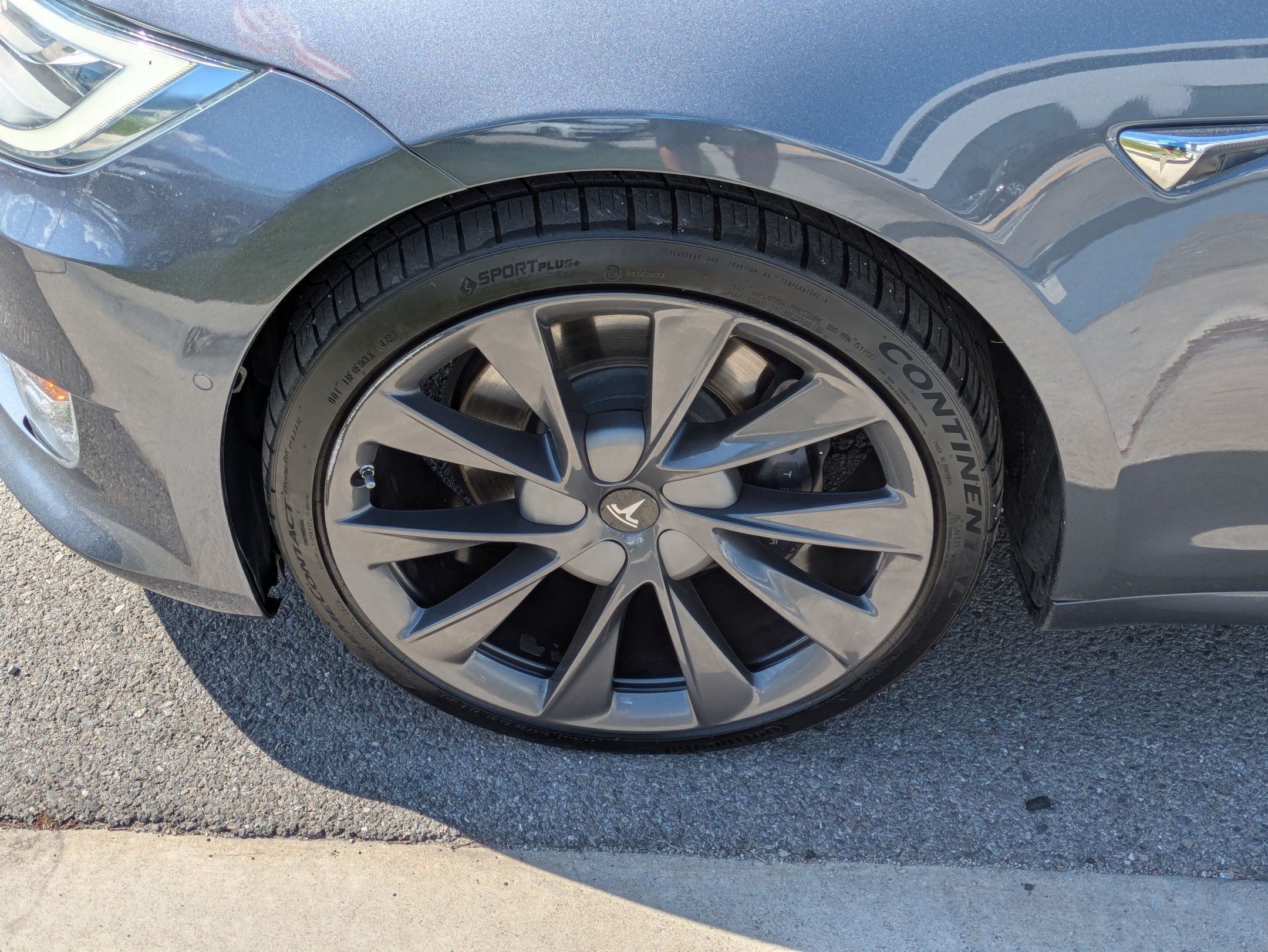 Used 2021 Midnight Silver Metallic Tesla Long Range image 11