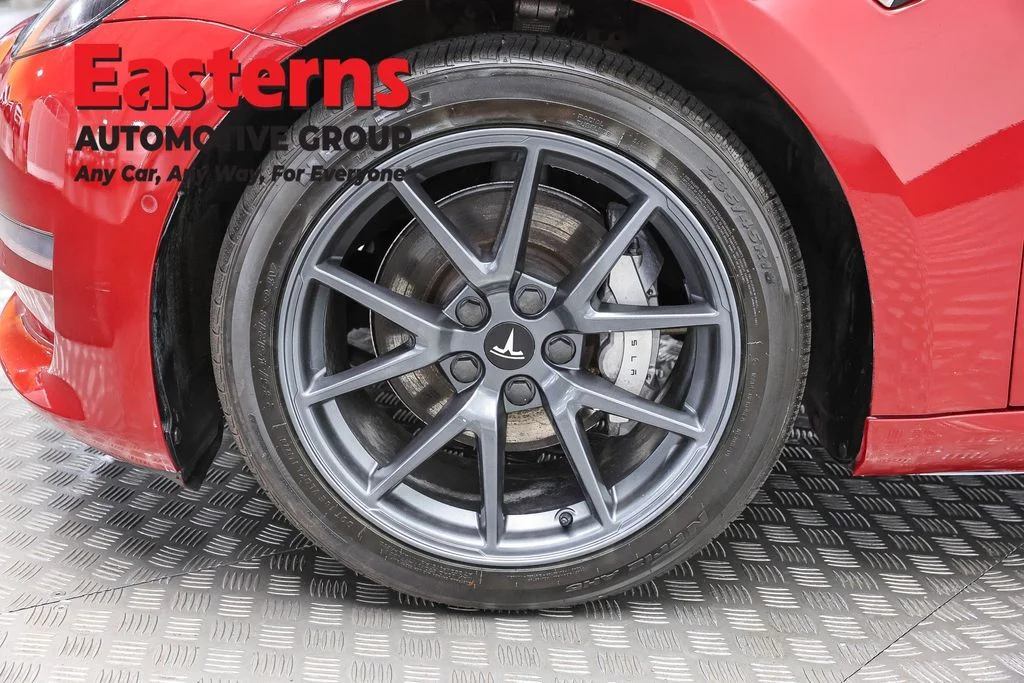 Used 2019 Red Tesla Standard image 29
