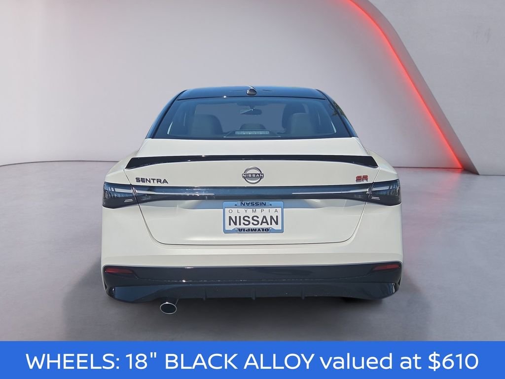 New 2026 Aspen White TriCoat / Super Black Two-tone Nissan SR image 6