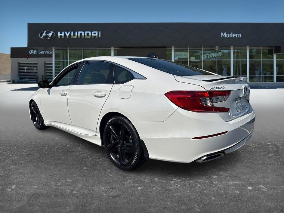 Used 2021 Platinum White Honda Sport image 7