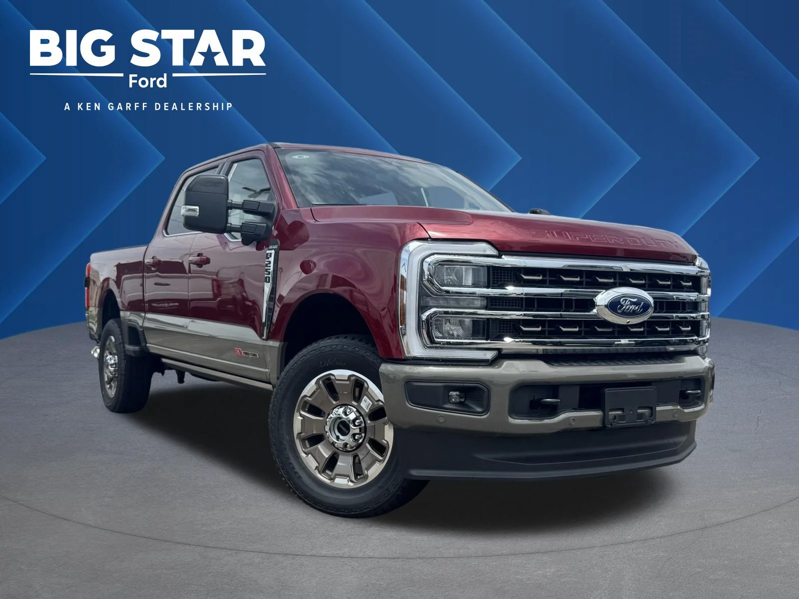 New 2026 Ruby Red Metallic Tinted Clearcoat Ford King Ranch image 1