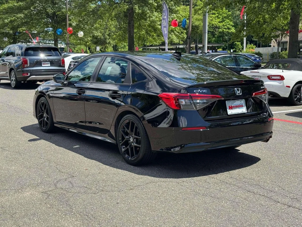 Certified Used 2023 Crystal Black Pearl Honda Sport image 5