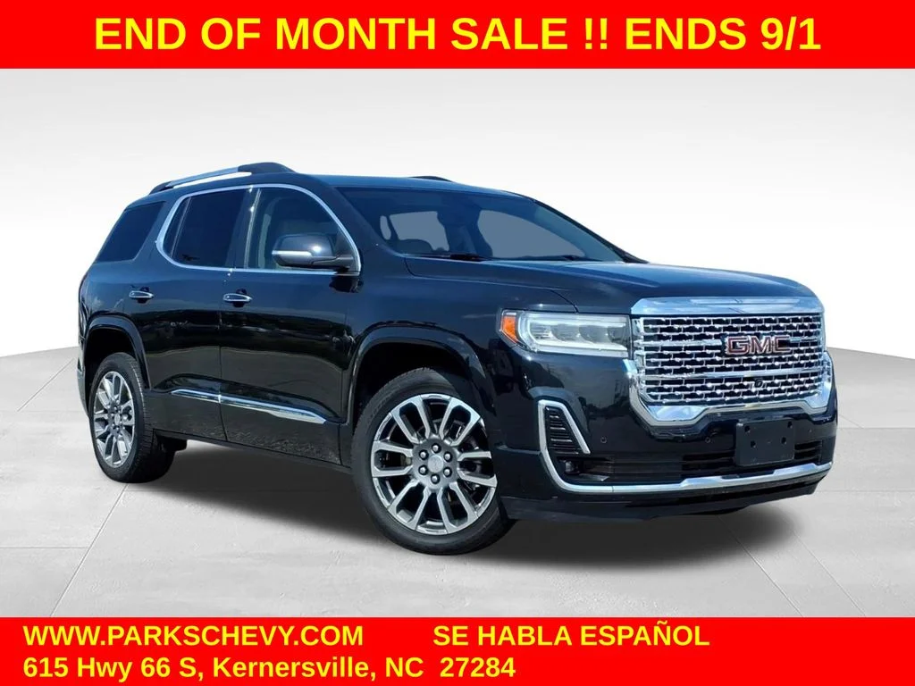 Used 2022 Black GMC Denali image 1