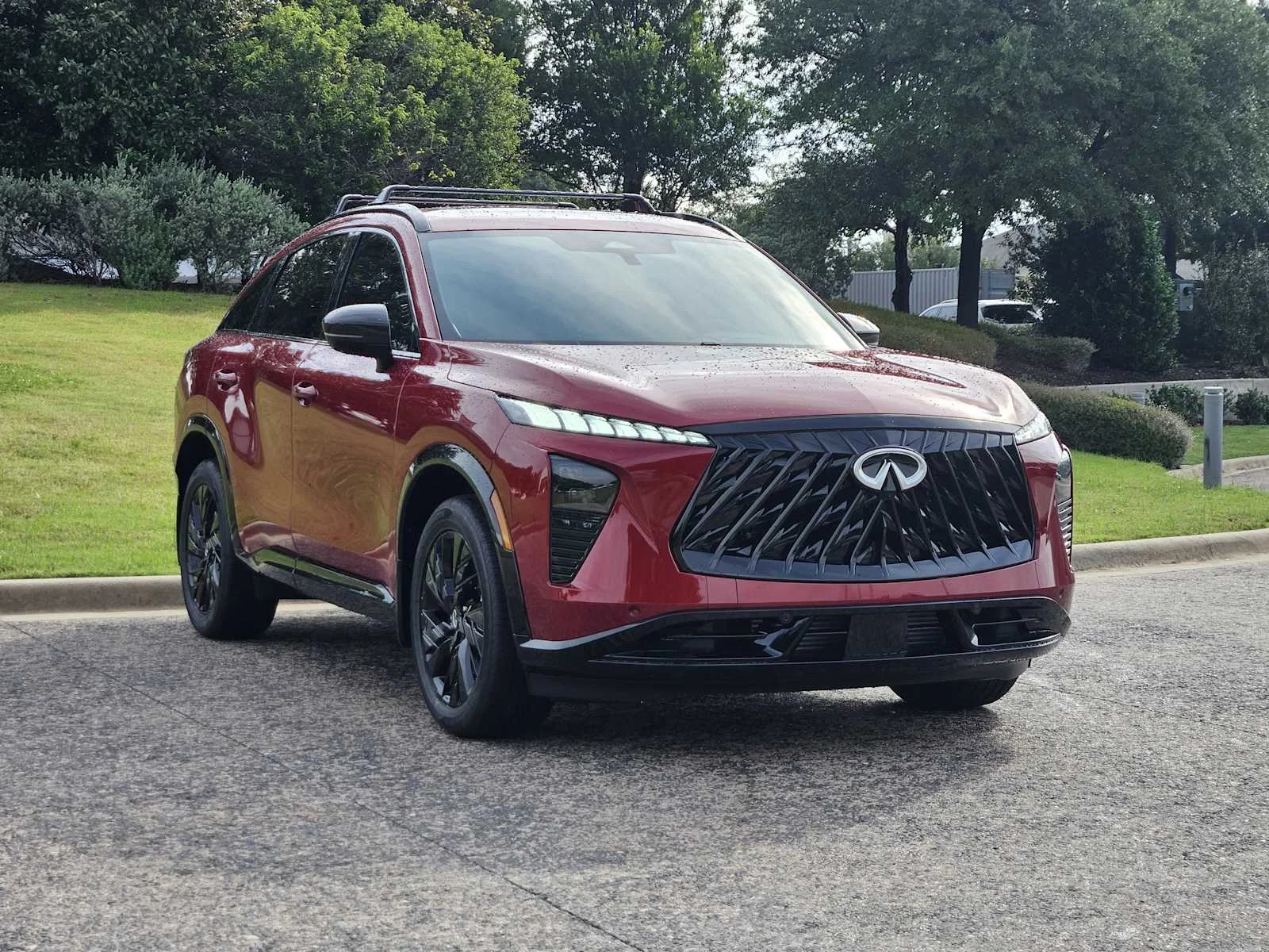 New 2027 Sunfire Red Pearl Metallic INFINITI SPORT image 2