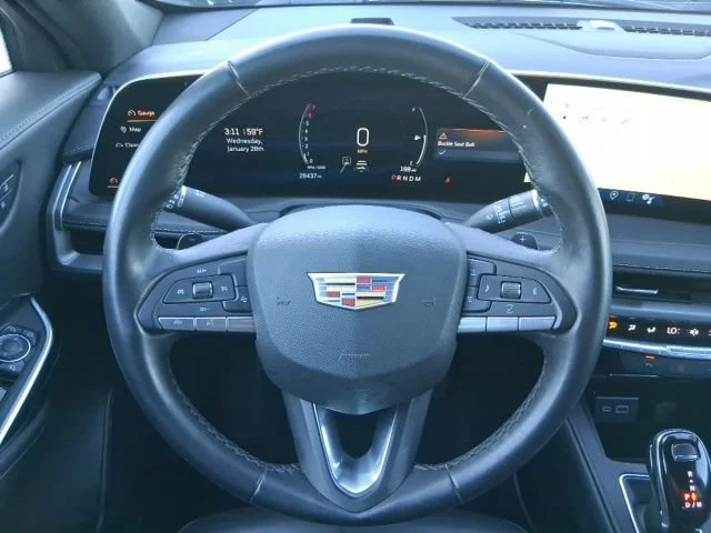 Used 2025 Stellar Black Metallic Cadillac Premium Luxury image 10