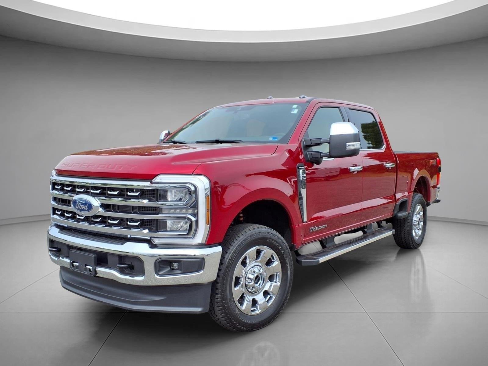New 2026 Ruby Red Metallic Tinted Clearcoat Ford F-250® Lariat® image 1