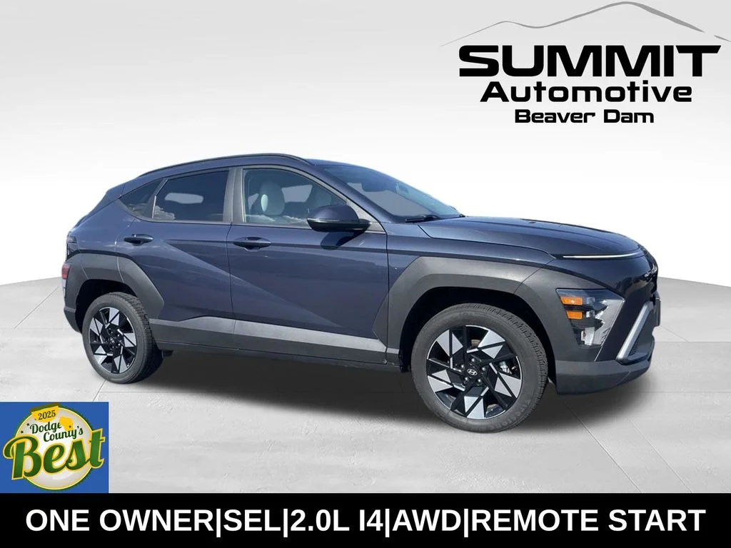 Used 2024 Denim Blue Pearl Hyundai SEL image 1