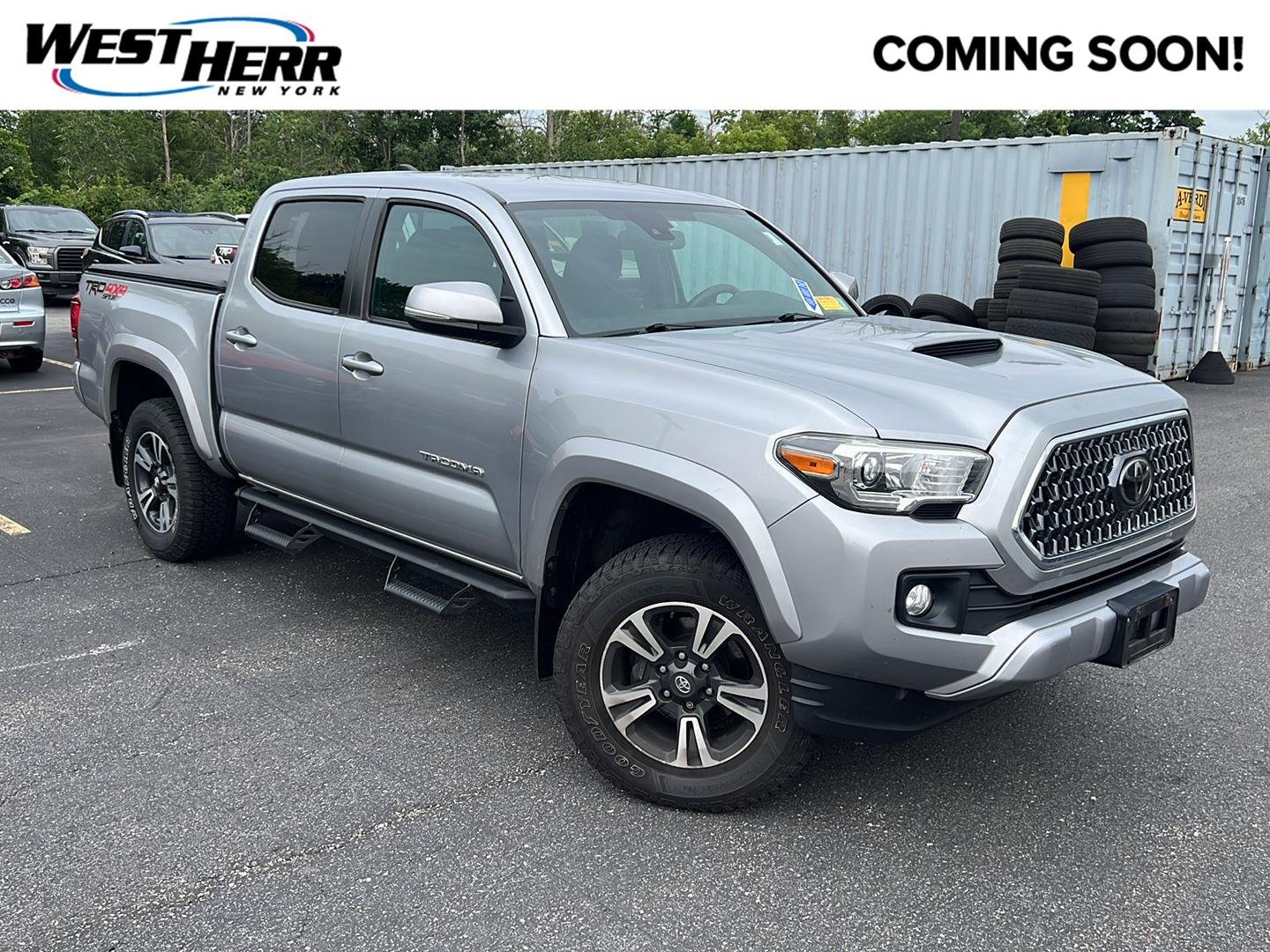 Used 2019 Silver Sky Metallic Toyota TRD Sport image 1