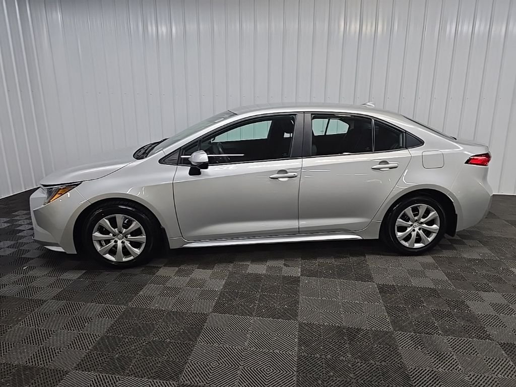 Used 2023 Classic Silver Metallic Toyota LE image 5