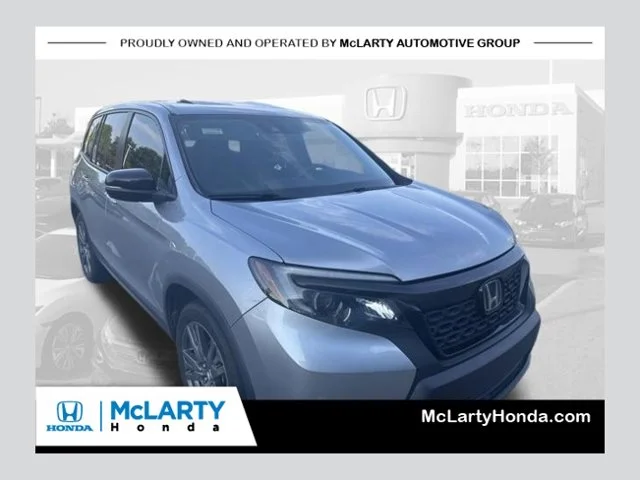 Certified Used 2021 Lunar Silver Metallic Honda EX-L image 1
