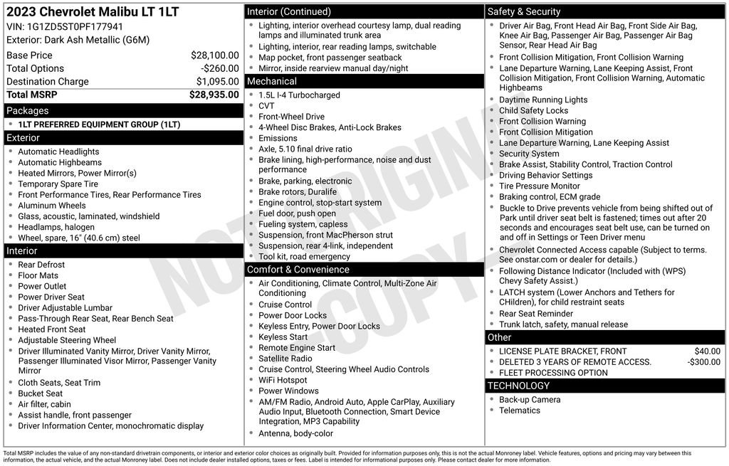 Used 2023 Gray Chevrolet LT image 24