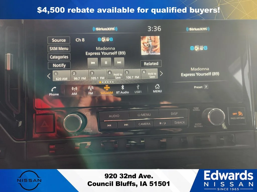 New 2026 Boulder Gray Pearl Nissan Crew Cab SV image 25