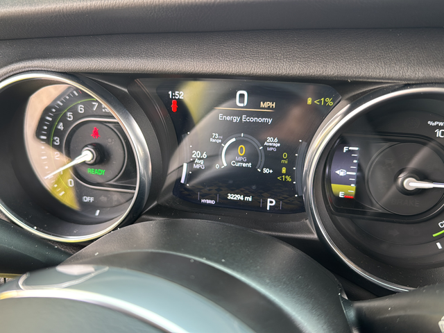 Used 2023 Yellow Jeep Sahara 4xe image 12